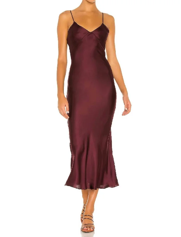 Hot Deal cocktail dressIro Peych Dress In Burgundy
