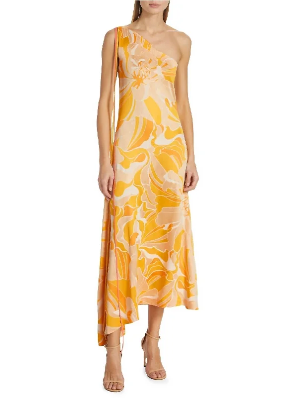 Limited Stock A-line dressBrave Dress In Sunlight