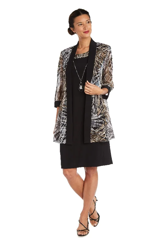Exclusive Access stylish party dressR&M Richards 7953 Two Piece Short Jacket Dress