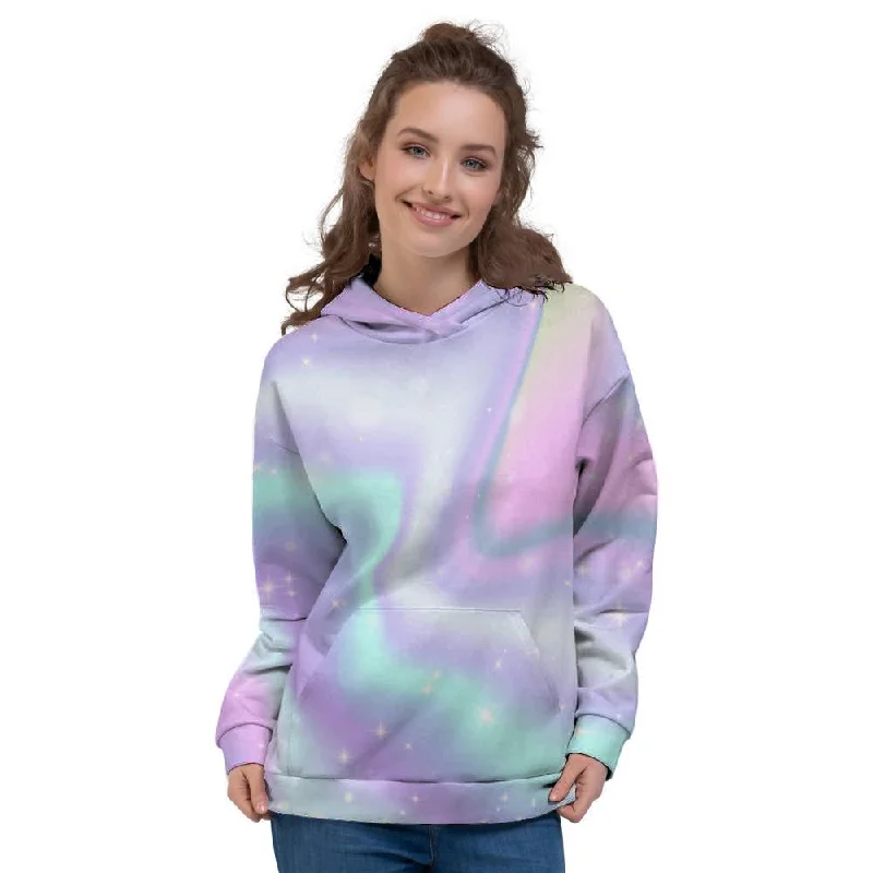 Savings Spectacular Psychedelic Holographic Women's Hoodie