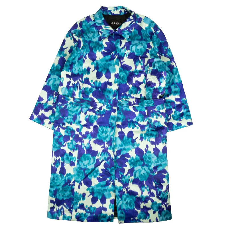 Price Fest high-performance jacketRICHARD QUINN Blue Moire Multi Print Mac