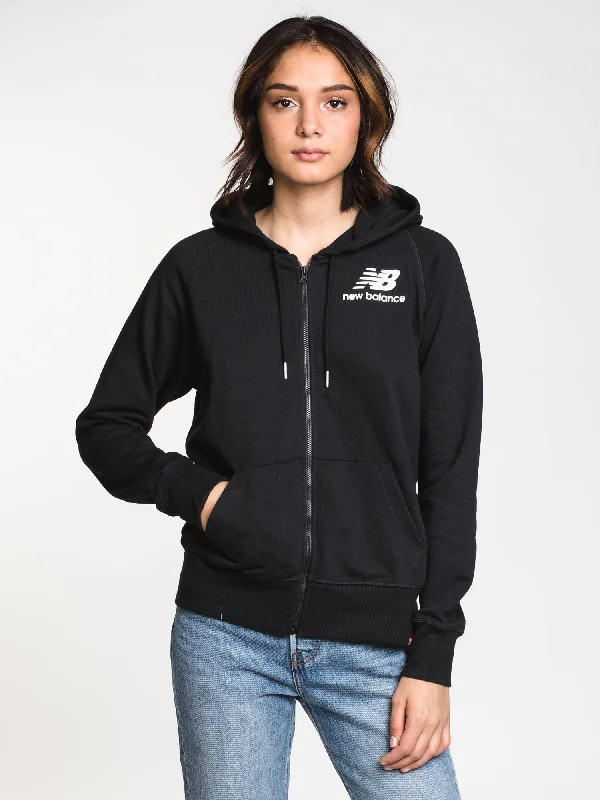 Early Access NEW BALANCE ESSENTIALSE FULL ZIP HOODIE  - CLEARANCE