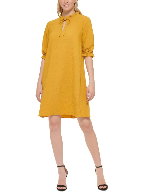 Markdowns modern dressWomens Causal Slub Shift Dress