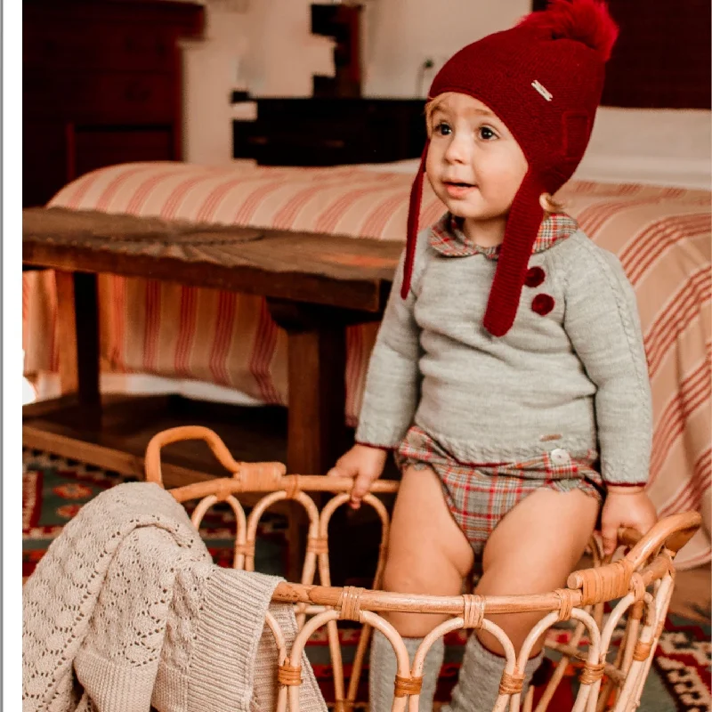 Crazy Deals summer dressBurgundy Knit Hat