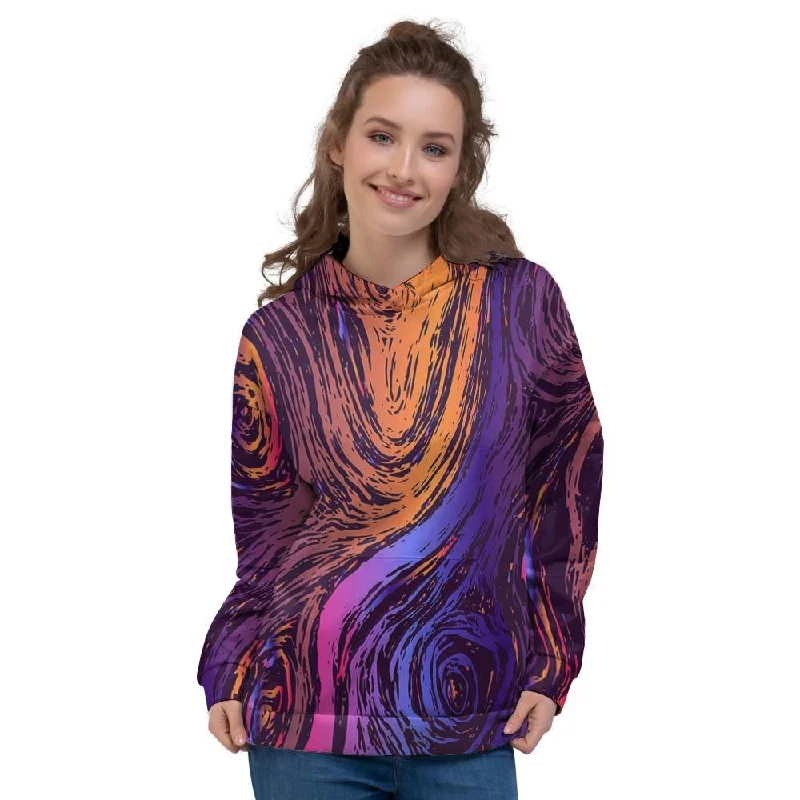 Can't Miss Psychedelic Abstract Women's Hoodie