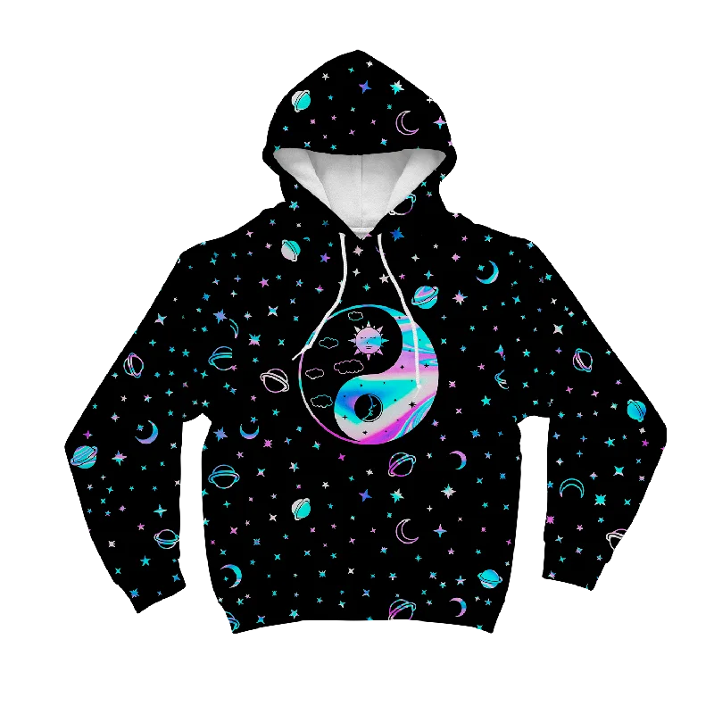 Daily Specials Yinyang Galaxy All Over Print Unisex Hoodie