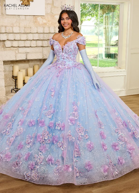 Fantastic Offers casual midi dressRachel Allan RQ2190 Quinceanera Applique Long Ball Gown