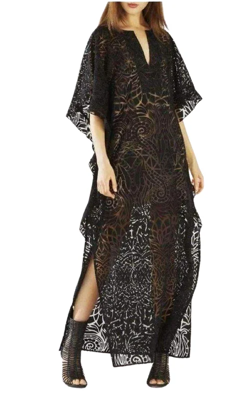 Sale Event casual dressDameka Ruffled Long Kaftan Dress