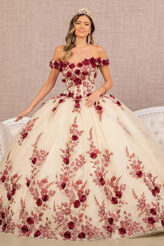 Super Sale wool dressQuinceanera Long Dress Off Shoulder Ball Gown