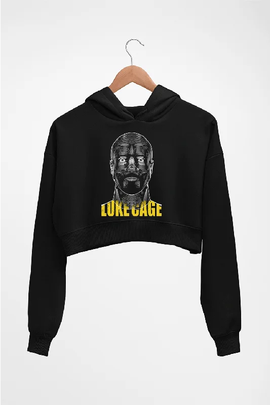 Price Break simple hoodieLuke Cage Crop HOODIE FOR WOMEN