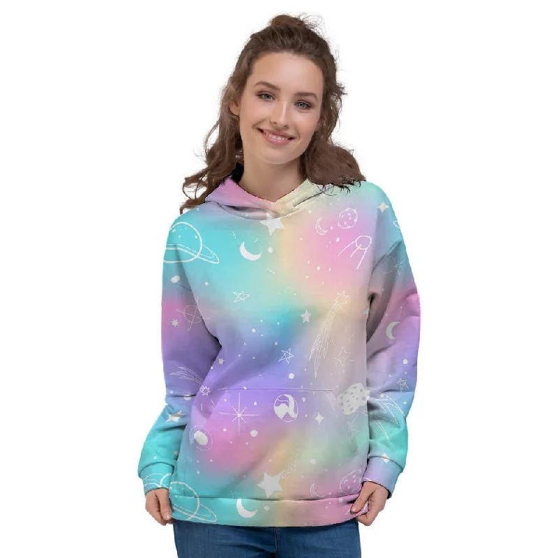 Daily Deals Print Holographic Women's Hoodie