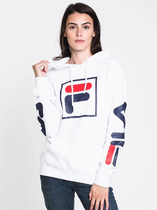Customer Appreciation Sale WOMENS SCARLETT PULLOVER HOODIE - WHITE - CLEARANCE