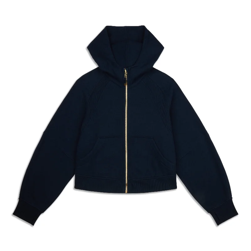 Extra Discounts Scuba Oversized Full-Zip Hoodie - Resale