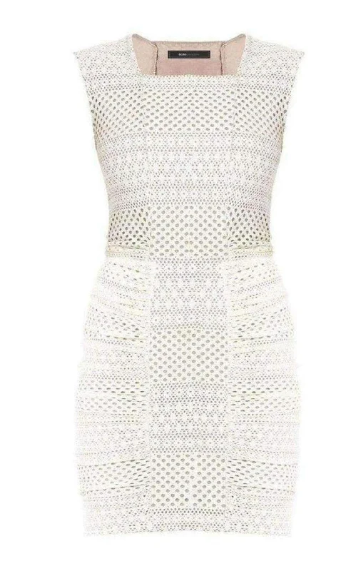 Huge Discounts tiered dressSleeveless Ruched-Side Dress