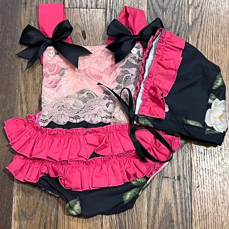 Loyalty Reward comfy maxi dressBlack Floral Jumper Set