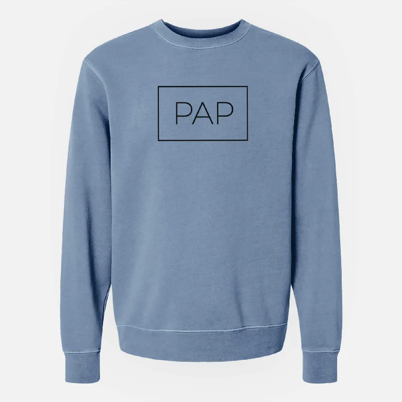 Limited Time streetwear gym sweatshirtPap Boxed - Unisex Pigment Dyed Crew Sweatshirt Limited Time streetwear gym sweatshirtPap Boxed - Unisex Pigment Dyed Crew Sweatshirt