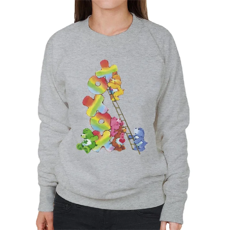 Limited Time Discount classic gym sweatshirtCare Bears Birthday Bear Xoxox Climbing Ladder Women's Sweatshirt Limited Time Discount classic gym sweatshirtCare Bears Birthday Bear Xoxox Climbing Ladder Women's Sweatshirt