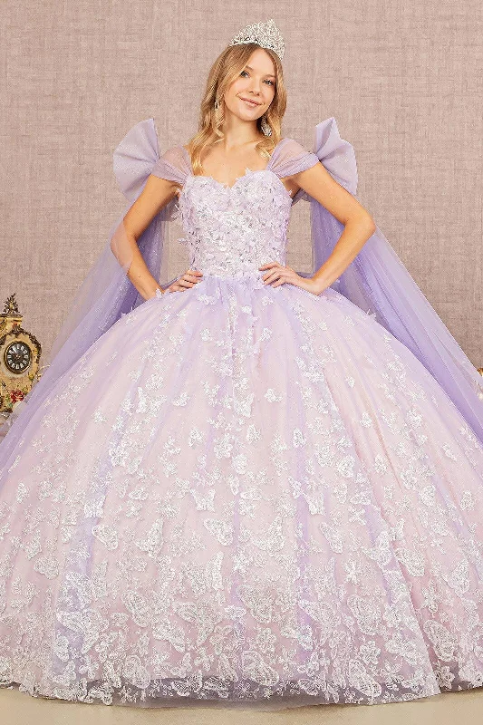 Super Bargain classic fit-and-flare dressLong Ball Gown Glitter Quinceanera Dress
