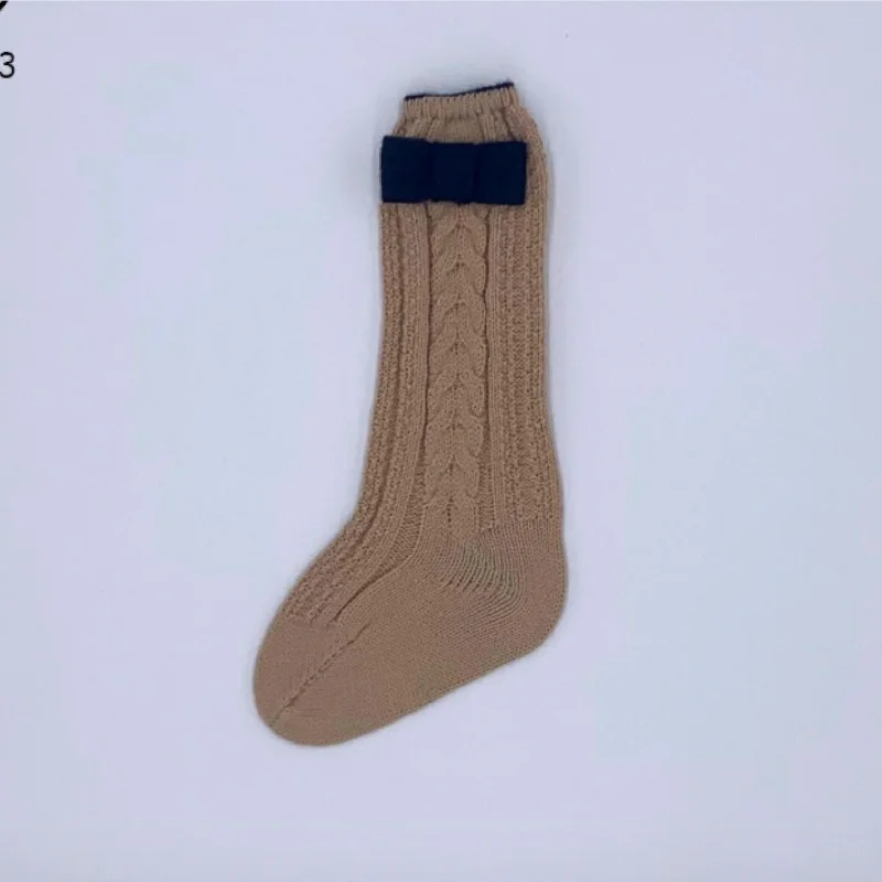 Amazing Deals casual day dressTan Knit Sock