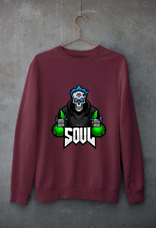 Special Savings retro sports hoodieBattlegrounds Mobile India (BGMI) Soul Esport Unisex Sweatshirt for Men/Women