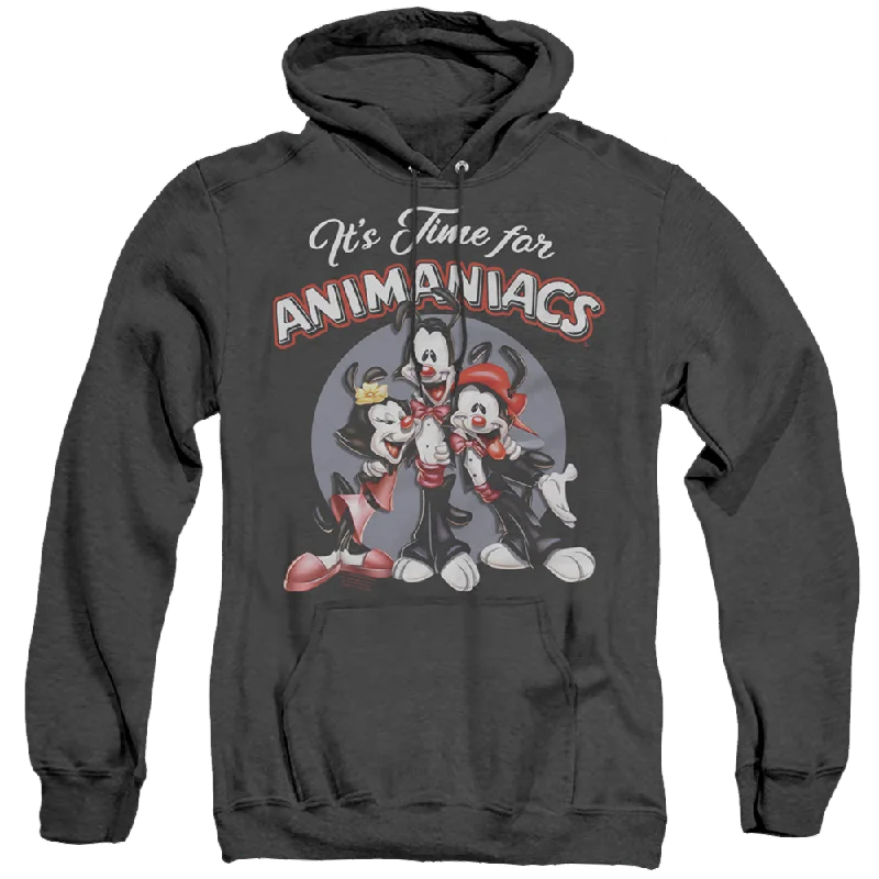 Special Savings classic pullover hoodieAnimaniacs Its Time For - Heather Pullover Hoodie Special Savings classic pullover hoodieAnimaniacs Its Time For - Heather Pullover Hoodie
