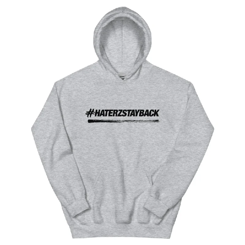Clearance Event #HaterzStayBack Women's Hoodie (Grey)