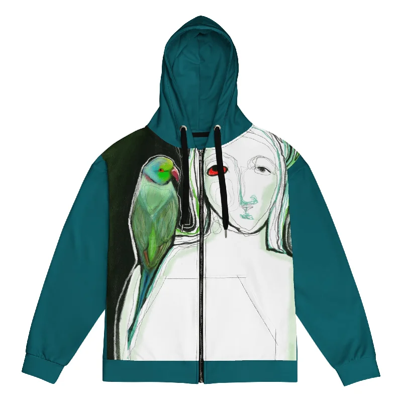 Deep Discounts RED EYE Premium Women's Zip Hoodie