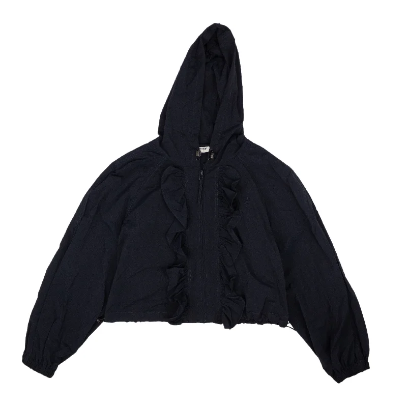 Time-Limited Offer lightweight jacketOpening Ceremony COLLEGIATE NAVY RUFFLE WINDBREAKER Time-Limited Offer lightweight jacketOpening Ceremony COLLEGIATE NAVY RUFFLE WINDBREAKER