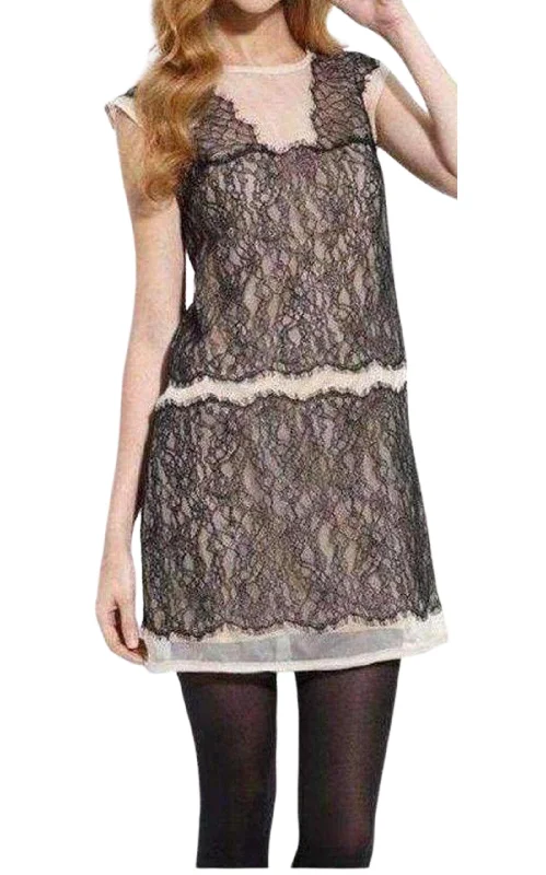 Buy More, Save More formal dressOrganza Lace Sheer Sleeveless Dress