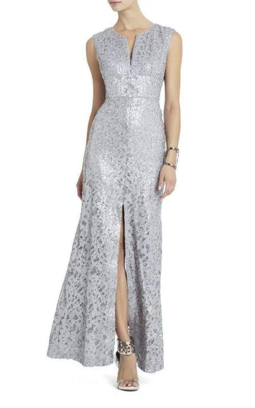Act Fast denim dressGrey Cain Sequin Appliqué Dress