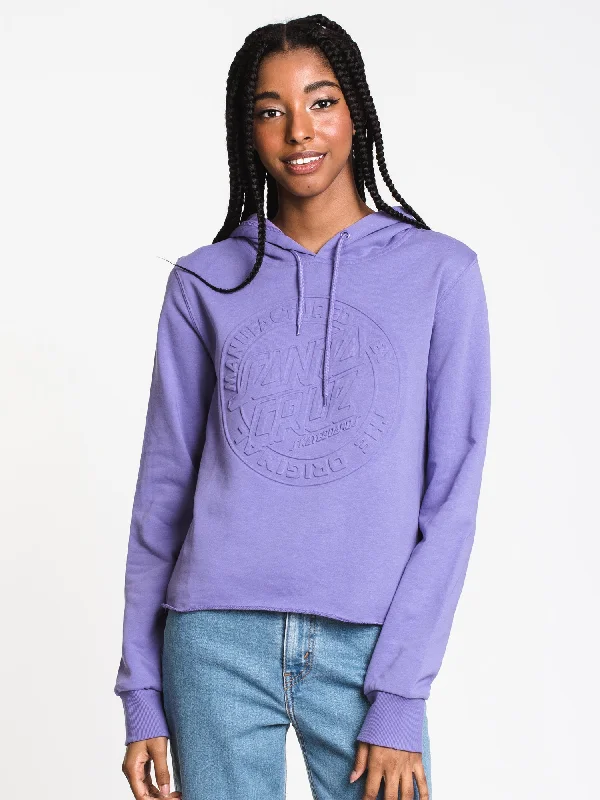 Extra Discounts SANTA CRUZ MFG DOT CUTOFF PULLOVER HOODIE - CLEARANCE