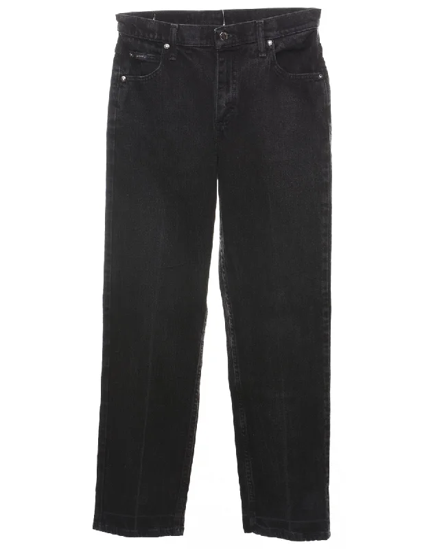 Epic Deals chic jacketRiders Black Straight-Fit Jeans - W28 L30