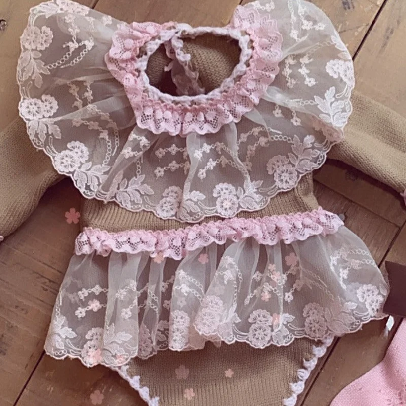 Exclusive Offers casual midi dressCamel and Pink Knit Set
