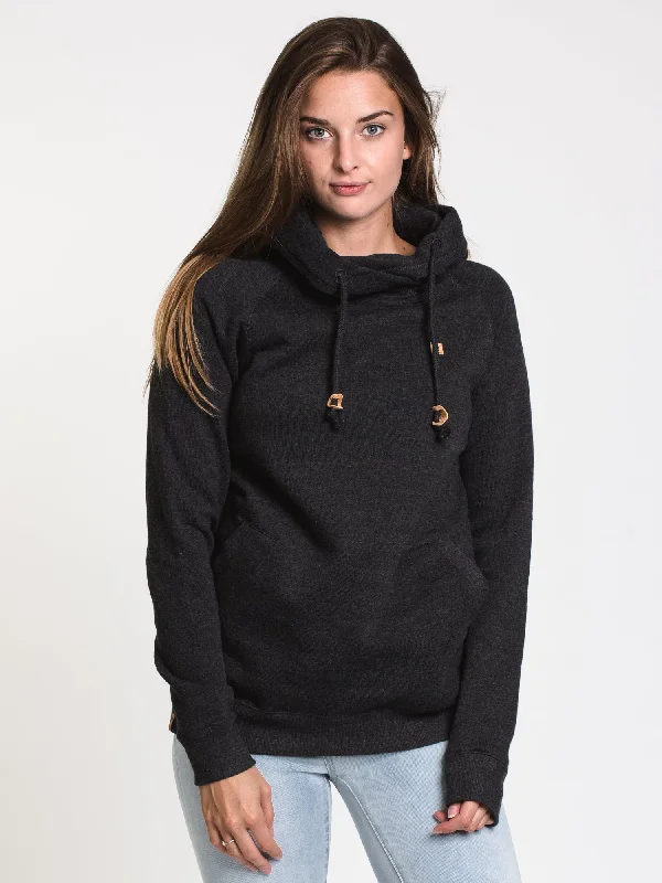 Weekend Special TENTREE BURNEY CORK PATCH PULLOVER HOODIE  - CLEARANCE