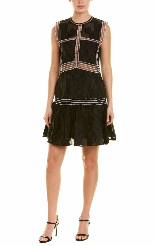 One-DAY Sale luxury dressRajani Dress In Black