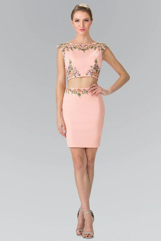 Limited Time Offer chic shift dressShort Homecoming Two Piece Cocktail Dress