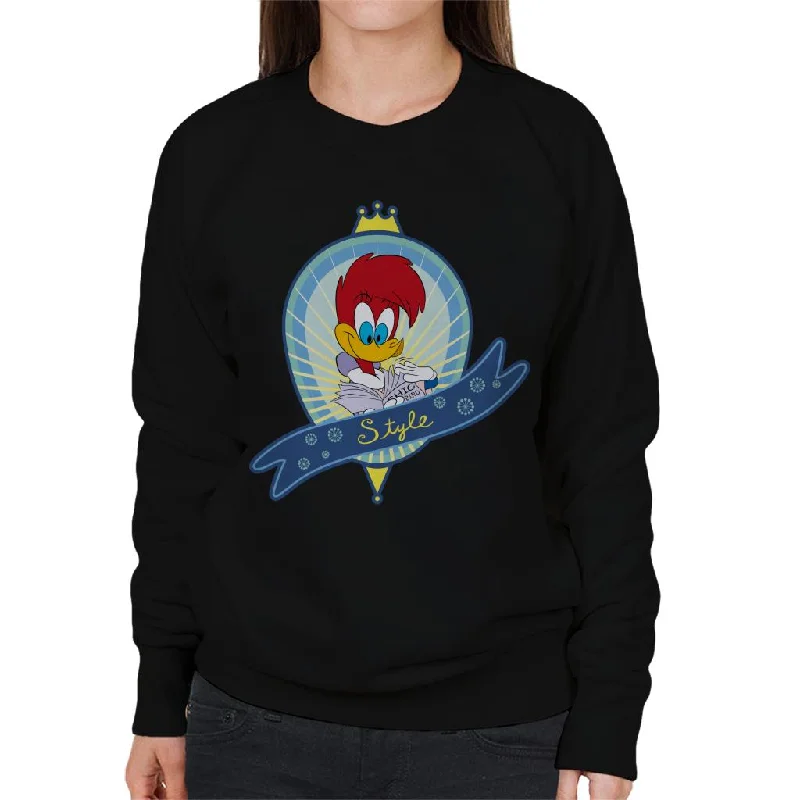Mega Sale eco-friendly sports hoodieWoody Woodpecker Winnie Style Women's Sweatshirt Mega Sale eco-friendly sports hoodieWoody Woodpecker Winnie Style Women's Sweatshirt