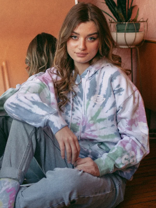 Online Specials DICKIES TIE DYE RELAXED PULLOVER HOODIE - CLEARANCE