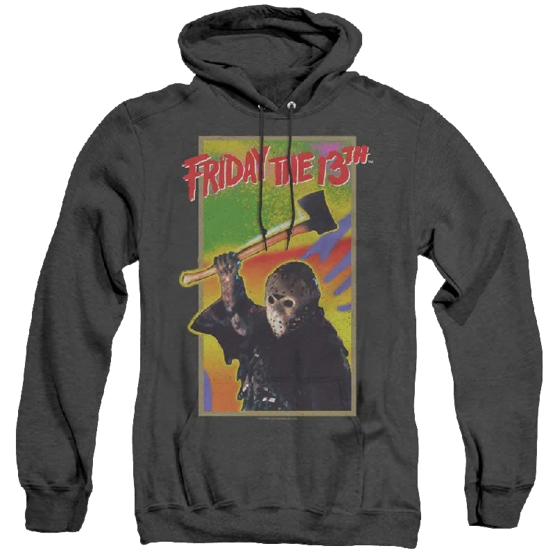 Great Deals casual hoodieFriday The 13Th Retro Game - Heather Pullover Hoodie