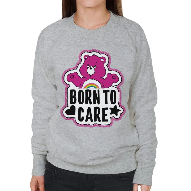 Buy More, Save More breathable workout hoodieCare Bears Cheer Bear Born To Care Women's Sweatshirt Buy More, Save More breathable workout hoodieCare Bears Cheer Bear Born To Care Women's Sweatshirt