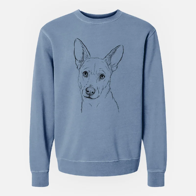 Clearance Items luxury fitness sweatshirtBare Sooner the Huskimo - Unisex Pigment Dyed Crew Sweatshirt Clearance Items luxury fitness sweatshirtBare Sooner the Huskimo - Unisex Pigment Dyed Crew Sweatshirt
