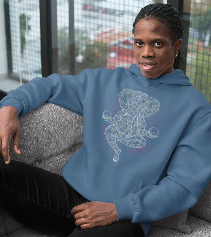 Super Deal Ganesher Vibration Unisex Hoodie - Made to order - Choice of Colours