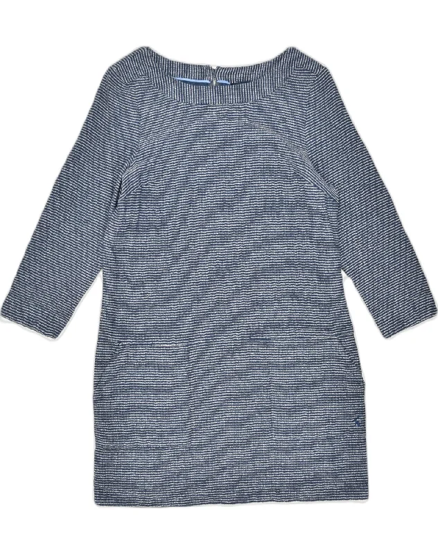 Deep Discounts stylish hoodieJOULES Womens Jumper Dress UK 8 Small Blue Cotton