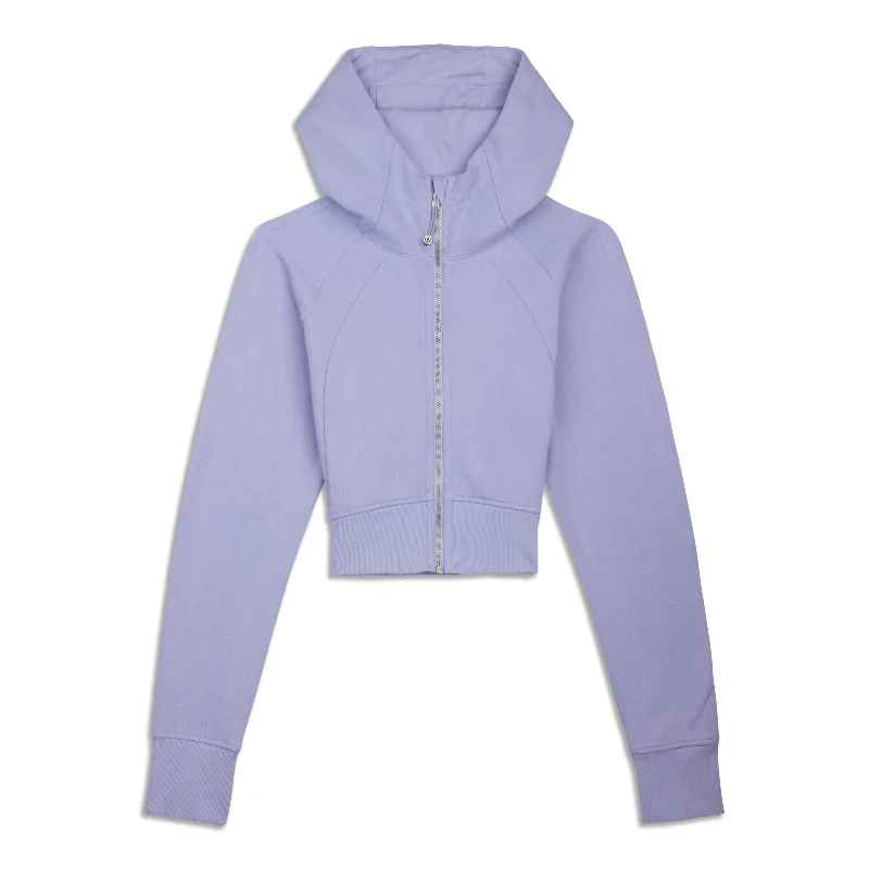 Online Only Scuba Full-Zip Cropped Hoodie - Resale
