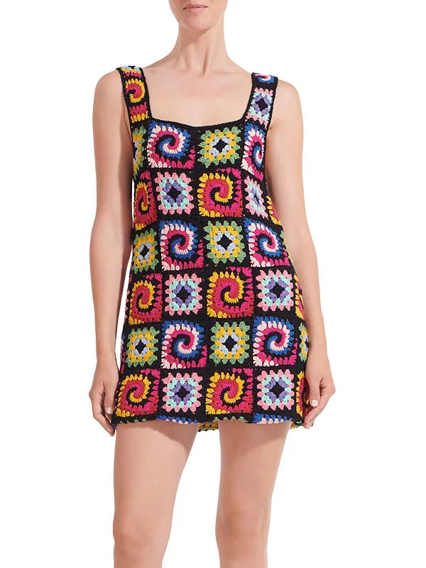 Today’s Special elegant maxi dressWomens Crochet Short Mini Dress