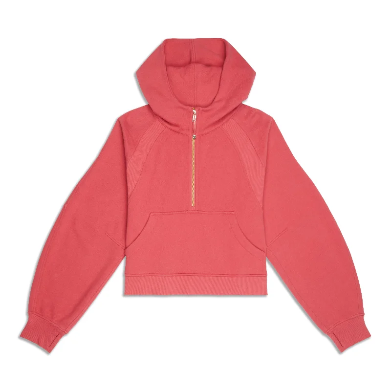 Deal Dash Scuba Oversized Half-Zip Hoodie - Resale