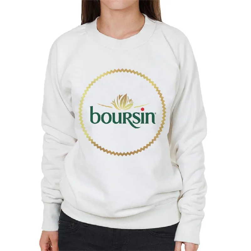 Shop and Save fashion gym hoodieBoursin Logo Gold Foil Women's Sweatshirt