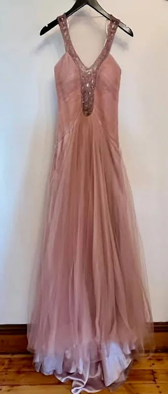 Don't Wait mini dressAlberto Makali Gown In Multicolor