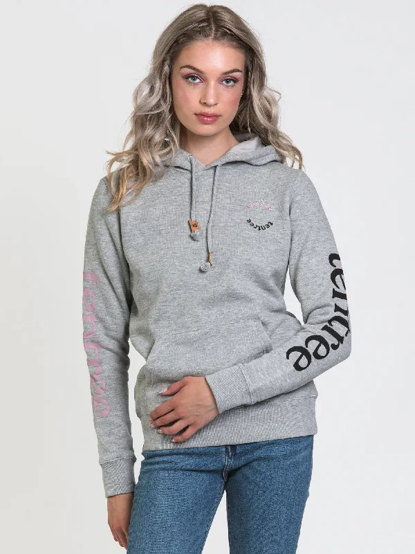 Price Drop TENTREE ARC SLEEVE LEFT CHEST PRINT HOODIE - CLEARANCE