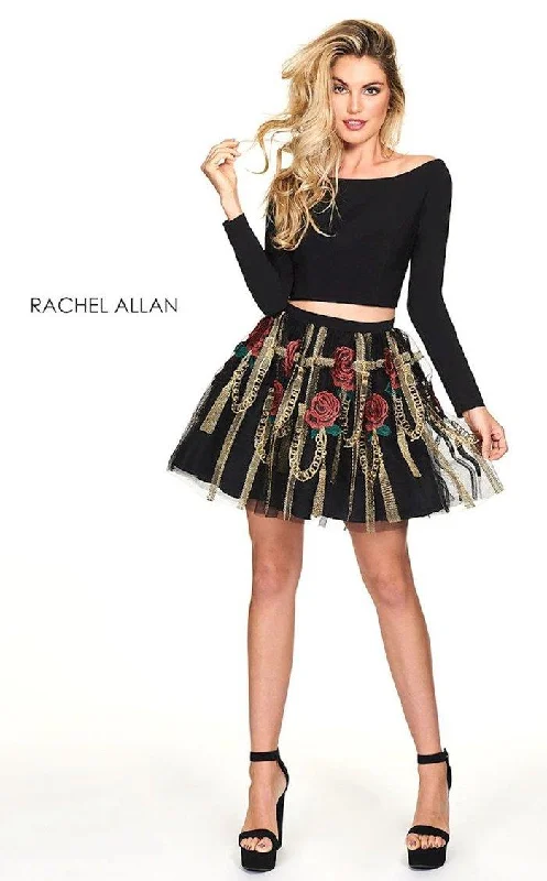 Super Bargain playful dressRachel Allan Two Piece Homecoming Short Dress 4663